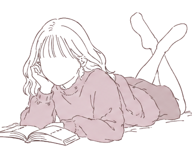 寝転がって読書